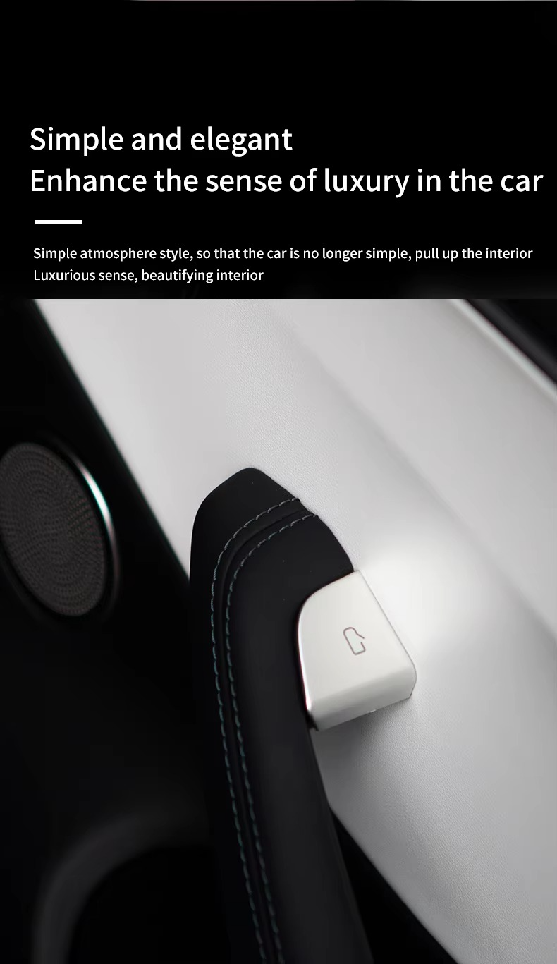 Tesla Model 3 Highland & Model Y Juniper Door Lock Switch Cover Accessories